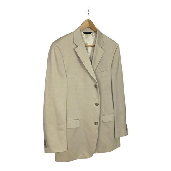 Banana republic linen blend modern fit Men's Blazer 42 R